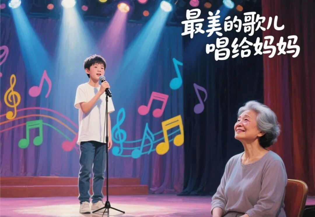 病友演唱《最美的歌儿唱给妈妈》