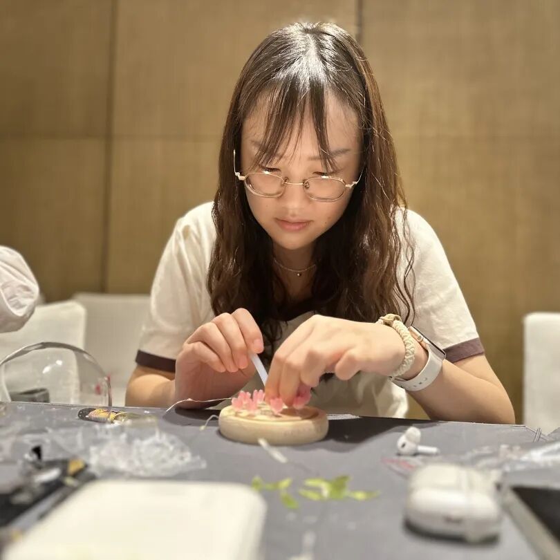 医患共同制作小夜灯